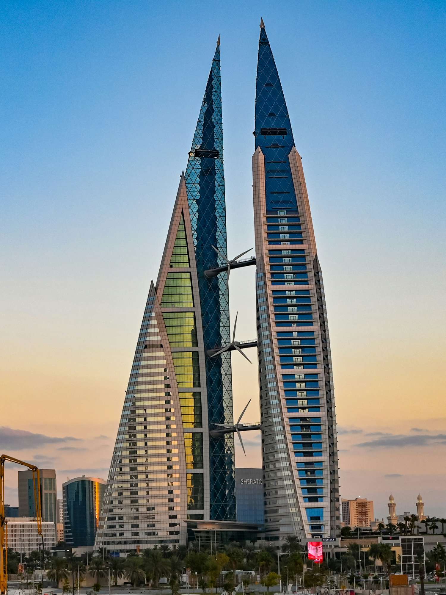 Manama skyline, Bahrain (mobile hero)
