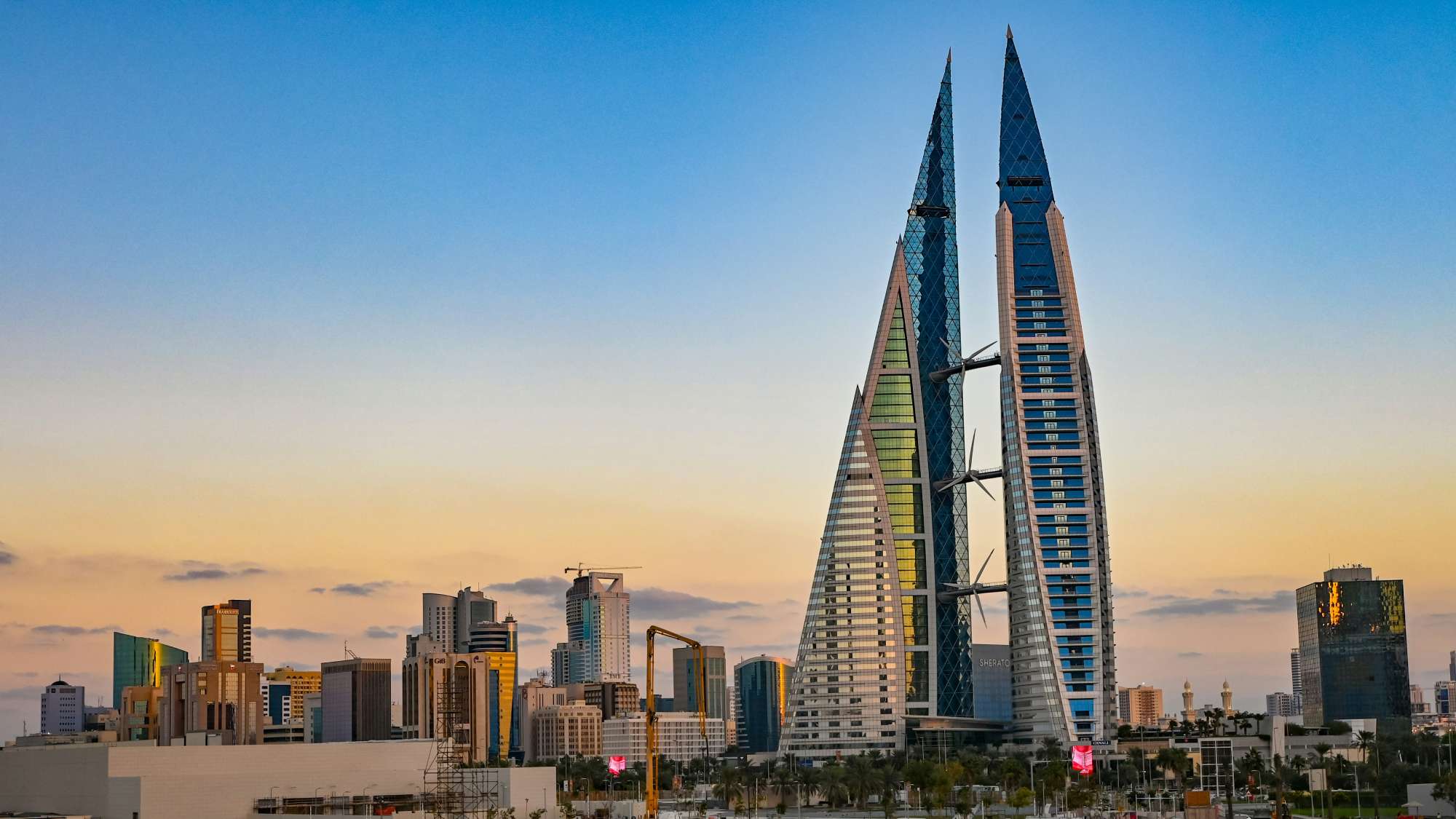 Manama skyline, Bahrain